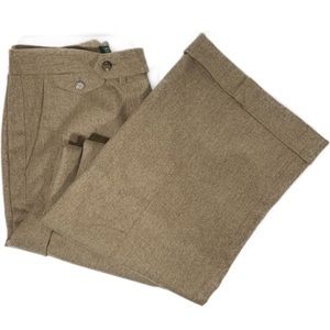 Ralph Lauren Dress Pants 100% Wool Wide Leg